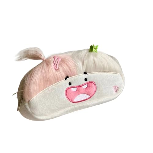 KRJGOERG Innovatives Federmäppchen mit großem Mund und großem Fassungsvermögen, lustiger Schulbedarf, A2, 20.0*10.0*5.0 von KRJGOERG