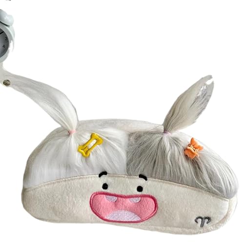 KRJGOERG Innovatives Federmäppchen mit großem Mund und großem Fassungsvermögen, lustiger Schulbedarf, a1, 20.0*10.0*5.0 von KRJGOERG