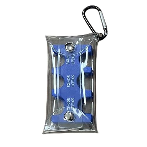 KRJGOERG Mini-Münzsammlung, Geldbörsen-Organizer, Euro-Münzspender und Aufbewahrungsbox, Universal-Münzhalter für Auto, Geldbörse, Schreibtisch, Münzetui mit Schnellzugriff-Design von KRJGOERG