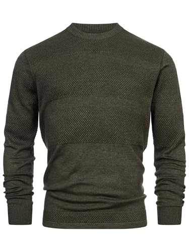 KRONSTADT Hannes Strickpullover, Grün, S von KRONSTADT