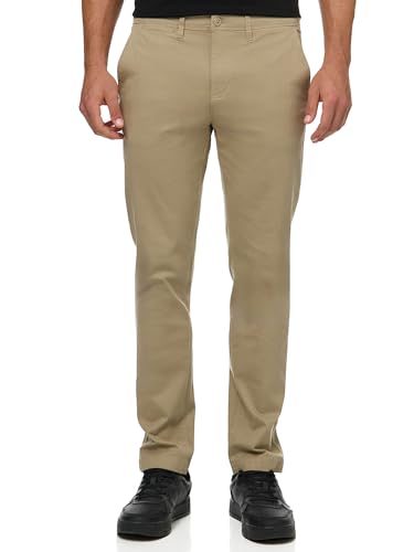 KRONSTADT Herren KSDaniel Chino Stoffhose mit 4 Taschen | Stretch Hose Herrenhose für Männer Chinchilla, 36/30 von KRONSTADT