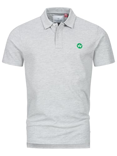 KRONSTADT Herren KSImber Poloshirt aus Reiner Baumwolle| Herrenpoloshirt Polokragen Piqueshirt Lt Grey Mix, XL KRONSTADT Herren KSImber Poloshirt aus Reiner Baumwolle| Herrenpoloshirt Polokragen Piqueshirt Lt Grey Mix, XL von KRONSTADT
