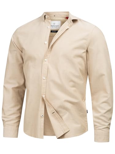 KRONSTADT Herren KSJohan Oxford Hemd Langarm aus 100% Baumwolle | Herrenhemd Männer Chinchilla, M KRONSTADT Herren KSJohan Oxford Hemd Langarm aus 100% Baumwolle | Herrenhemd Männer Chinchilla, M von KRONSTADT