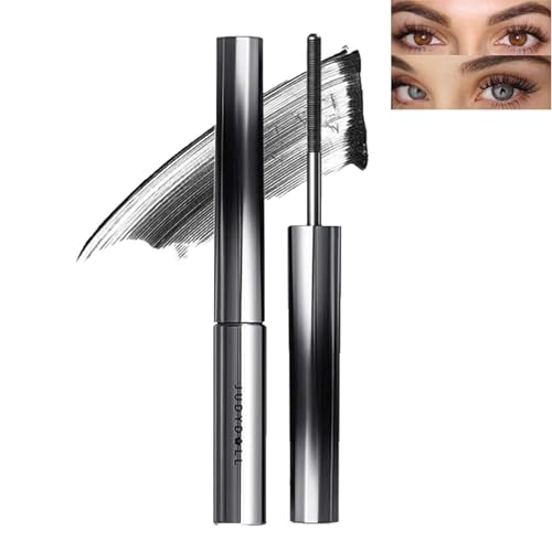 Judy Doll Mascara,Judy Doll Iron Brush Mascara,Judydoll Curling Iron Strong Mascara,3d Curling Eyelash Iron Strong Mascara Waterproof,Ong Lasting, Waterproof (Black) von KRRHUEO