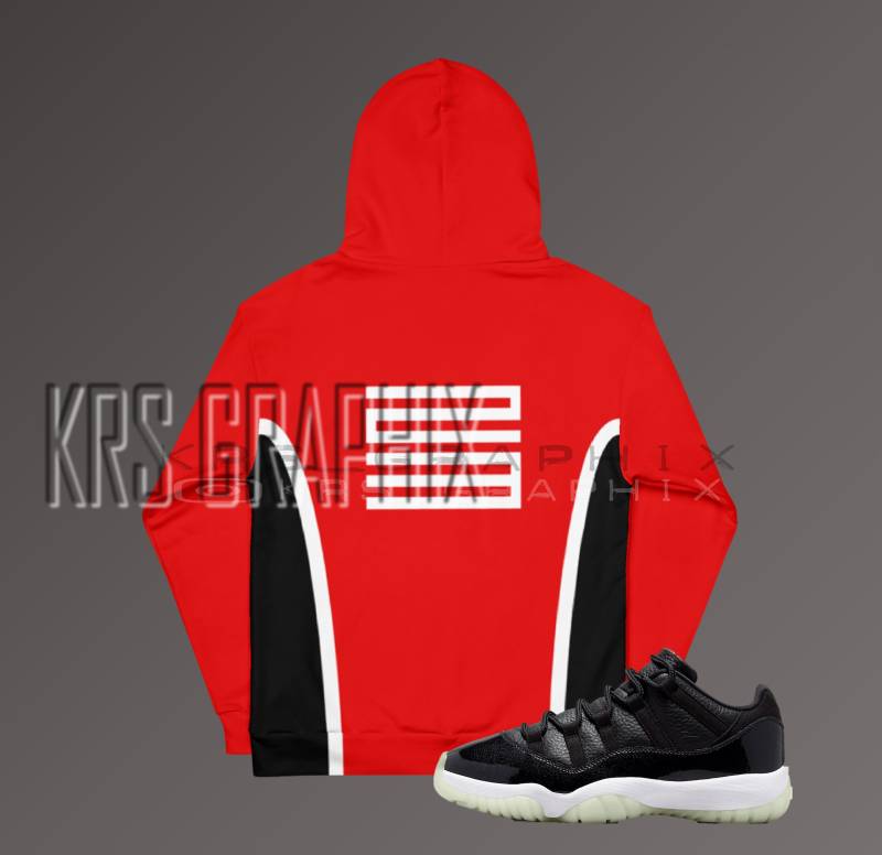 Hoodie Match Jordan 11 72-10 Low - 11S von KRSGraphix