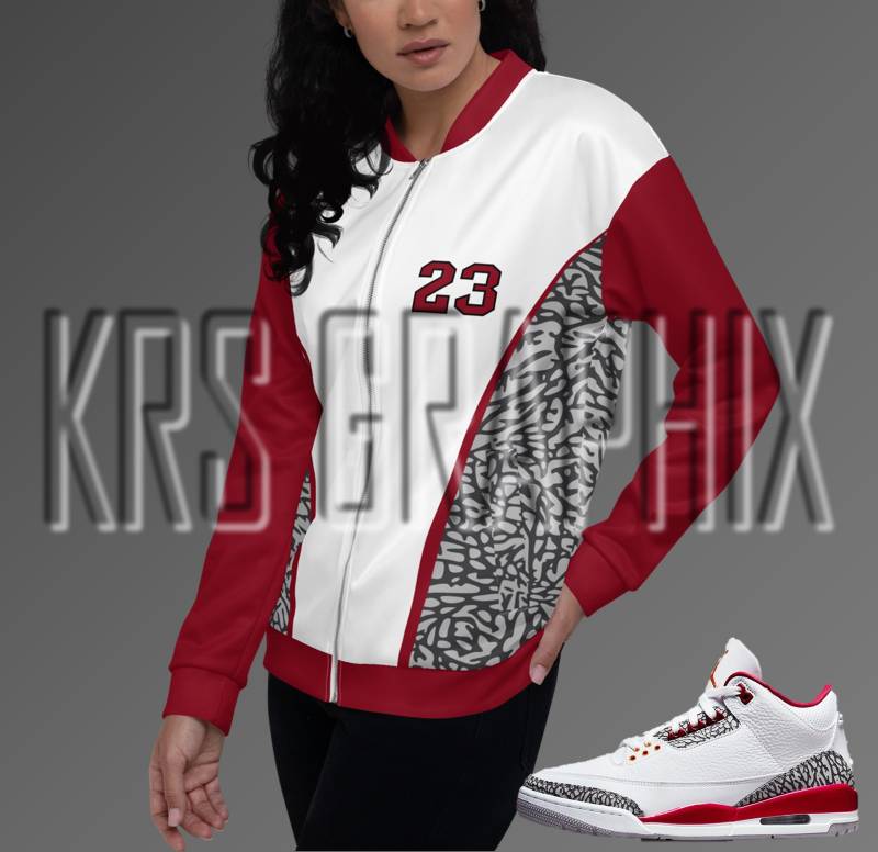 Kardinaljacke | Kardinal 3 Jacke 3Er Jordan 23 von KRSGraphix
