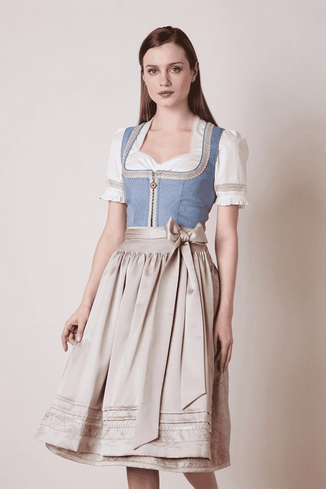 KRÜGER COLLECTION Dirndl Dirndl Filemina (70cm) - blau von KRÜGER COLLECTION