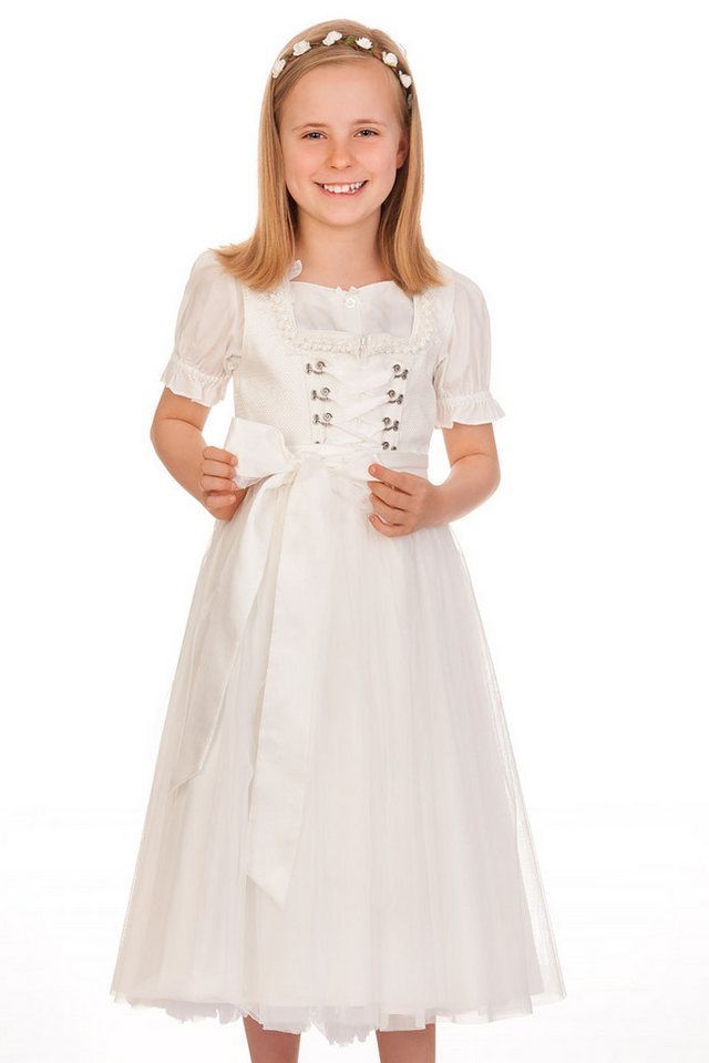 KRÜGER KIDS Dirndl Kinderdirndl 3tlg. - JOANA - ecru von KRÜGER KIDS