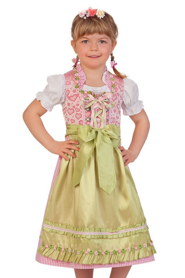 KRÜGER KIDS Dirndl Kinderdirndl 3tlg. - NICA - rosé von KRÜGER KIDS
