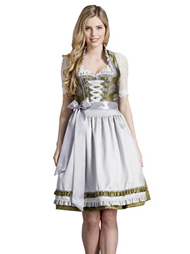 Krüger Dirndl 12617 70er Länge grün (40, grün) von Krüger