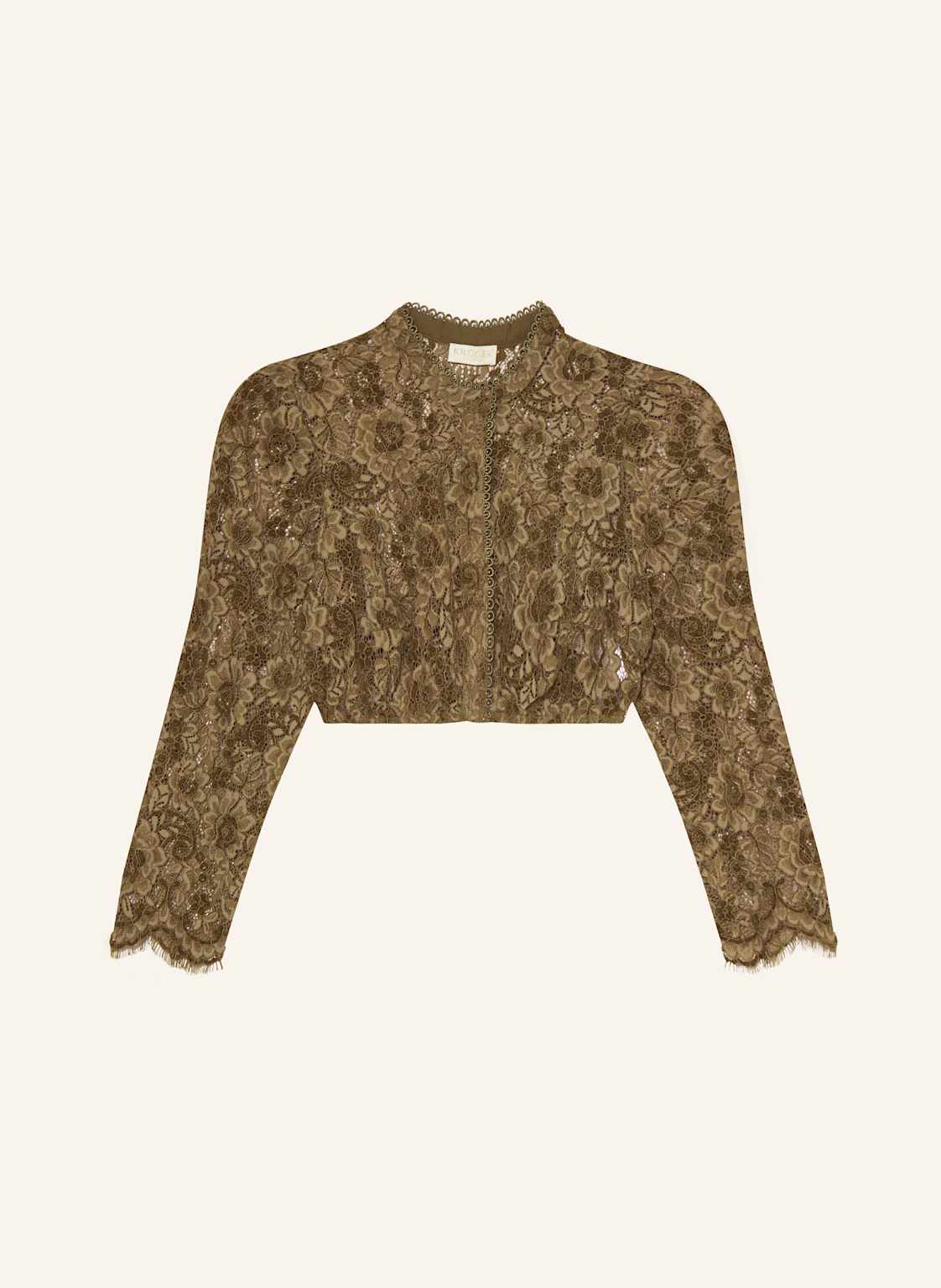 Krüger Dirndlbluse Sunna Aus Spitze Mit 3/4-Arm gruen von KRÜGER