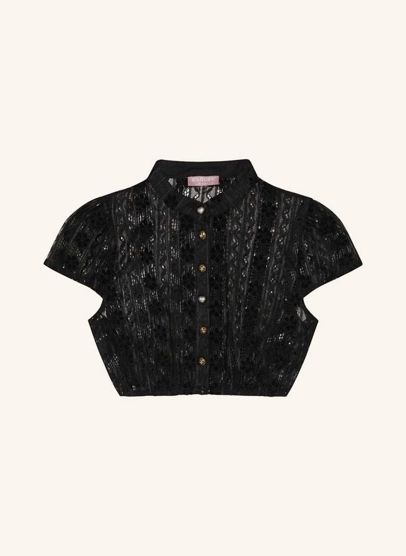 Krüger Dirndlbluse Lavina schwarz von KRÜGER