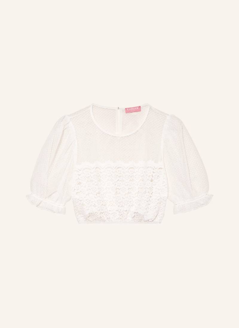 Krüger Dirndlbluse Keona weiss von KRÜGER