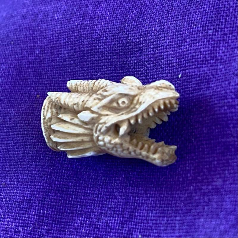 Drachen Handgeschnitzte Knochenperle Für Paracord von KRUGEREDC