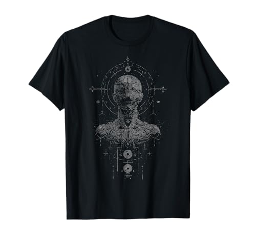 Gothic Punk Dark Fashion Y2k Streetwear Vintage Damen Herren T-Shirt von KRUUD / Grunge Aesthetic - Gothic Alternative Mode