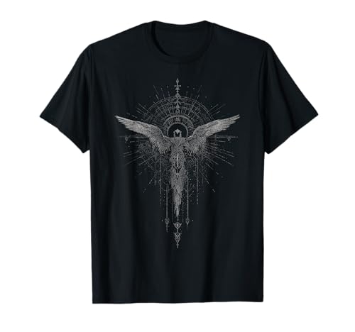Gothic Punk Dark Fashion Y2k Streetwear Vintage Damen Herren T-Shirt von KRUUD / Grunge Aesthetic - Gothic Alternative Mode