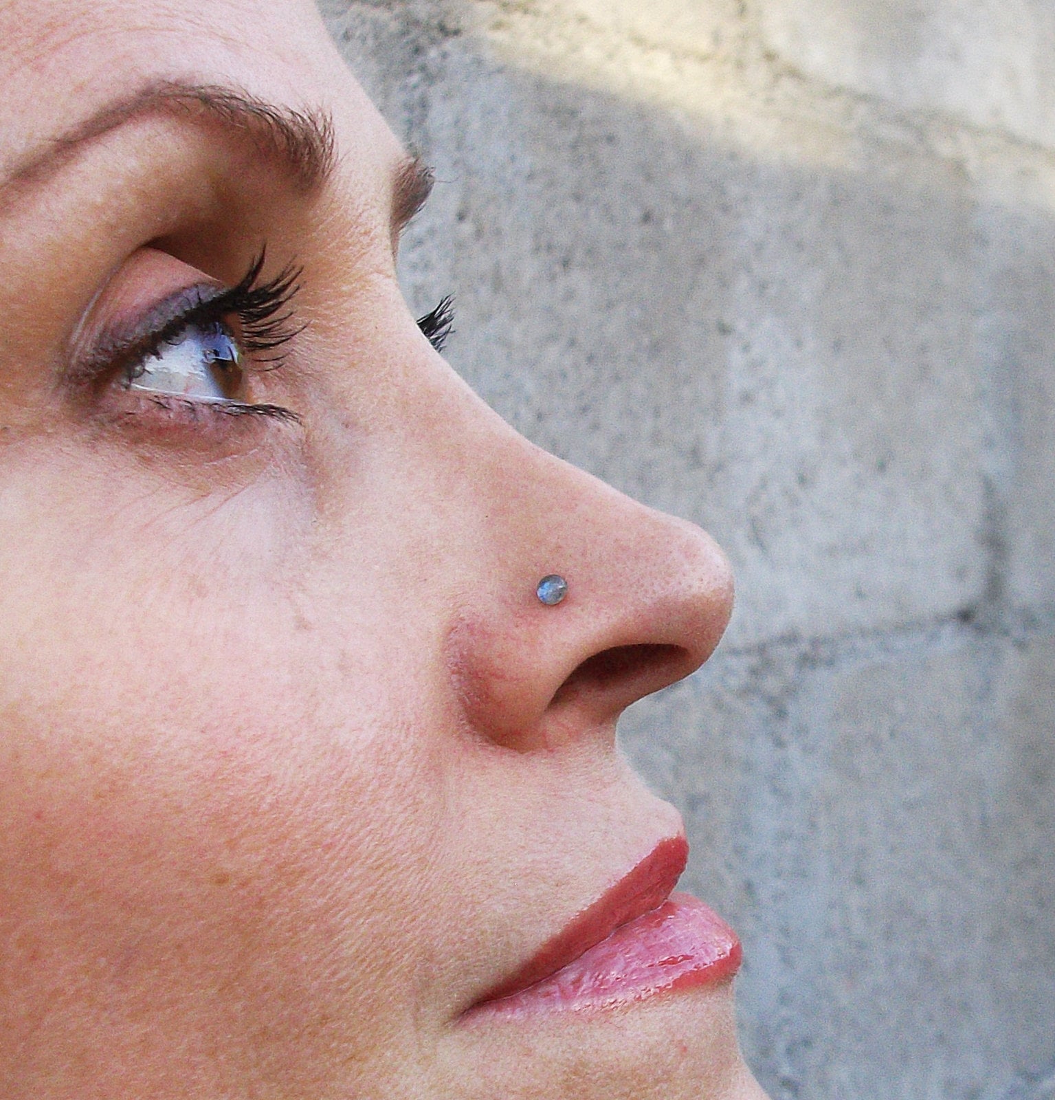 Labradorit Nasenstecker Sterling Silber Tragus Schmuck Labradorit Nasenstecker Sterling Silber Tragus Schmuck von KRaczJewelry