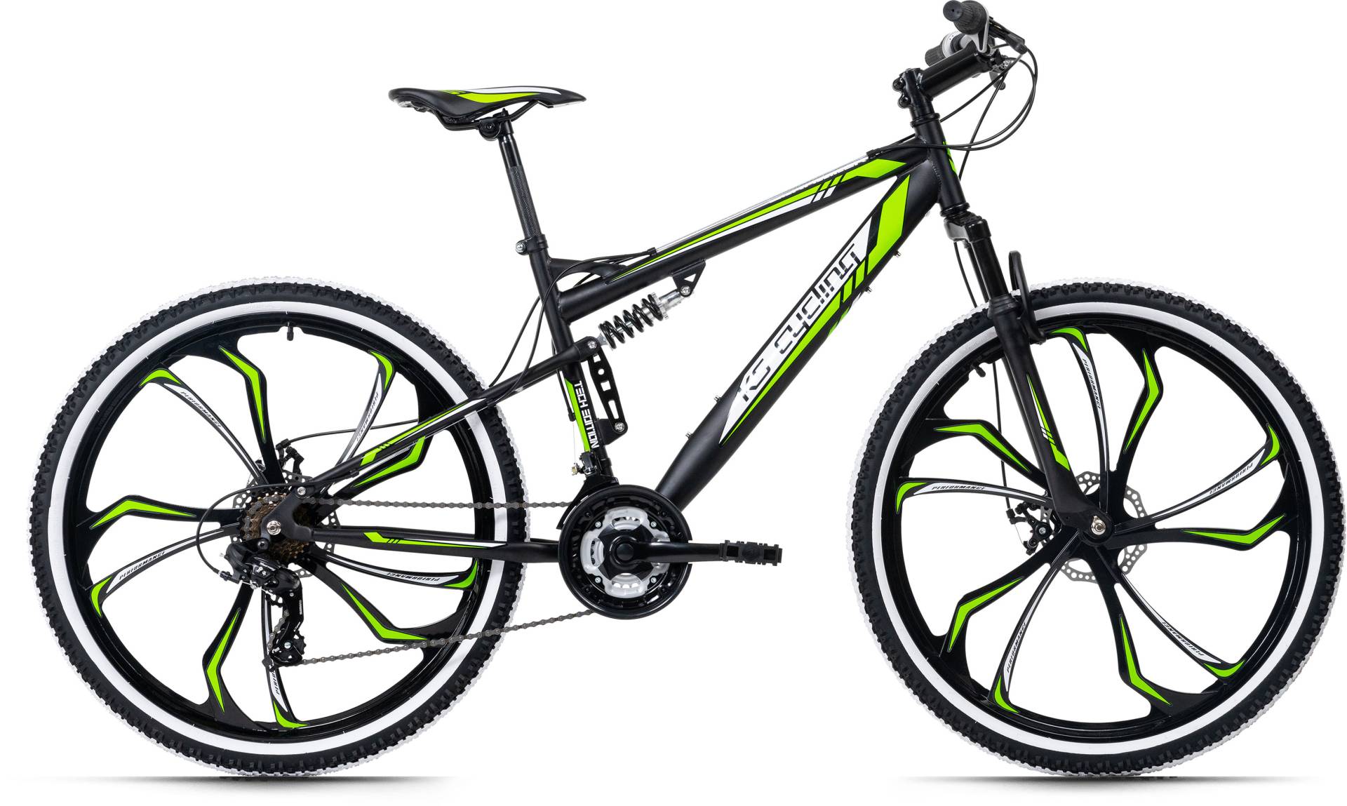 KS Cycling Mountainbike "Scrawler", 21 Gang, Shimano, Tourney Schaltwerk, Kettenschaltung, für Herren, Kettenschaltung von KS Cycling