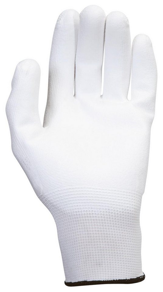 KS Tools Arbeitshandschuhe Mikro-Feinstrickhandschuhe-weiß, 11, 12 Paar von KS Tools