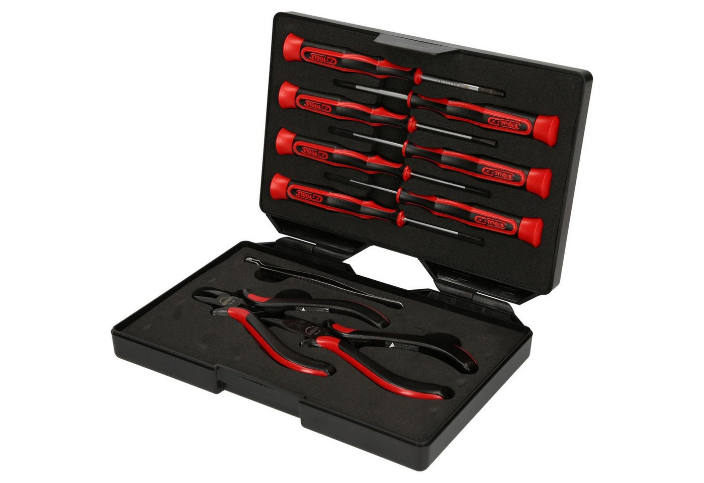 KS Tools Pinzette KS TOOLS Feinmechanik-Werkzeug-Satz 10tlg. - 500.7180 von KS Tools