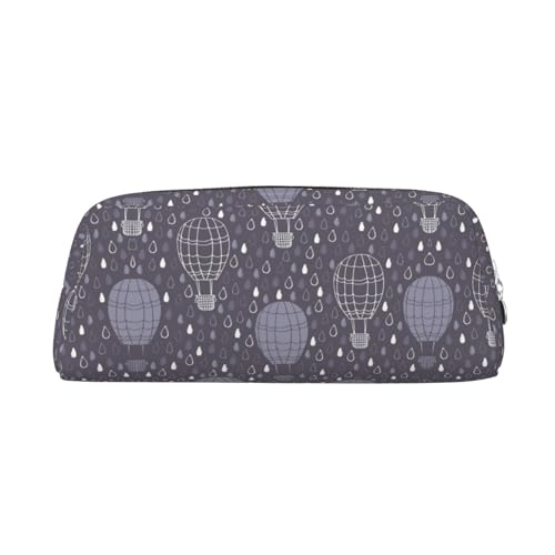 KSANNNS Heißluftballon-bedruckte einfache tragbare Schreibwarentasche, leichte und geräumige Aufbewahrungsbox für Schule, Büro, Schreibwaren, silber, Einheitsgröße, Kosmetiktasche KSANNNS Heißluftballon-bedruckte einfache tragbare Schreibwarentasche, leichte und geräumige Aufbewahrungsbox für Schule, Büro, Schreibwaren, silber, Einheitsgröße, Kosmetiktasche von KSANNNS