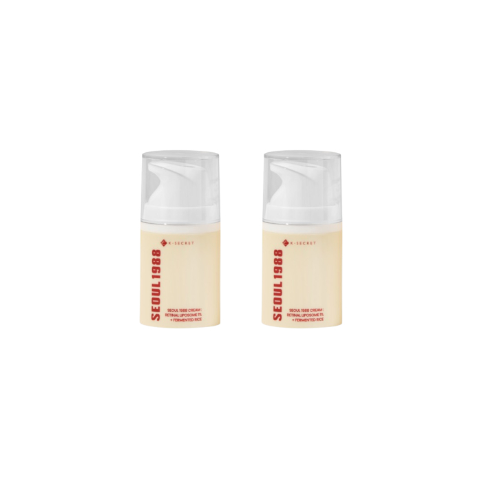 KSECRET - SEOUL 1988 Cream : Retinal Liposome 1% + Fermented Rice - 50ml (2ea) Set von KSECRET