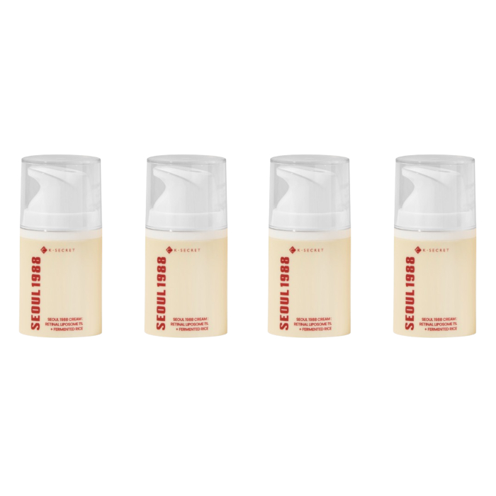 KSECRET - SEOUL 1988 Cream : Retinal Liposome 1% + Fermented Rice - 50ml (4ea) Set von KSECRET