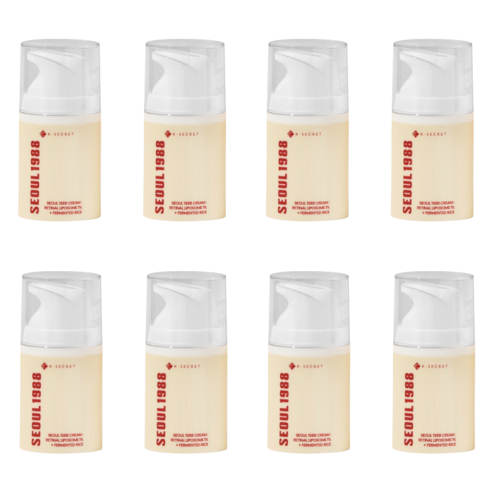 KSECRET - SEOUL 1988 Cream : Retinal Liposome 1% + Fermented Rice - 50ml (8ea) Set von KSECRET