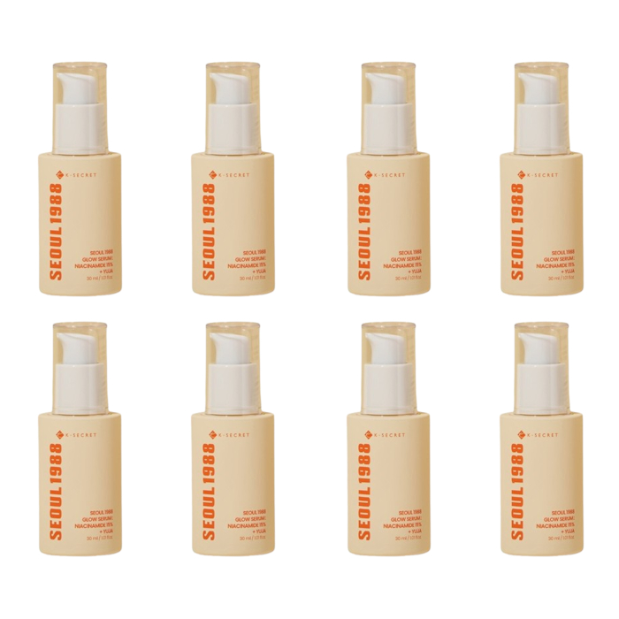 KSECRET - SEOUL 1988 Glow Serum : Niacinamide 15% + Yuja - 30ml (8ea) Set von KSECRET