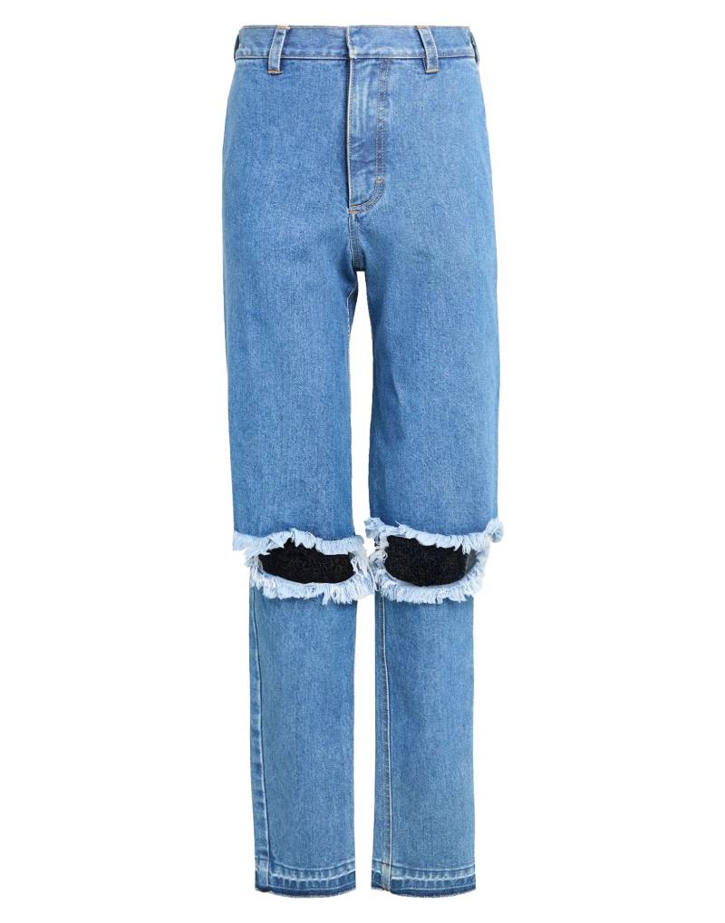 KSENIA SCHNAIDER Jeanshose Damen Blau von KSENIA SCHNAIDER