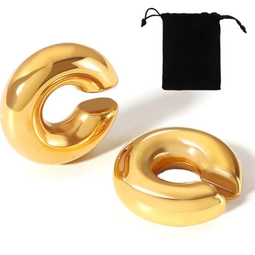 KSJEHW 18K Ohrringe Dupes Ohrringe Silber 925 für Damen Ohrringe Creolen Gold Ohrstecker Hypoallergene Goldene Ohrringe Waterdrop Ohrringe Mädchen Geschenke,Geschenke für Den Valentinstag von KSJEHW