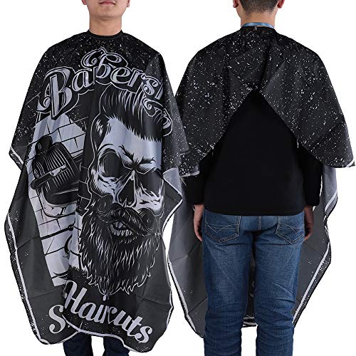 KSTE Friseursalon-Kleid - Haarschneiden Wasserdichter Haarschnitt-Salon-Friseurumhang, Salon-Friseur-Friseur, Friseurschürze-Wickelkleid Vervollkommnen Sie for Friseursalon und Schönheitssalon von KSTE