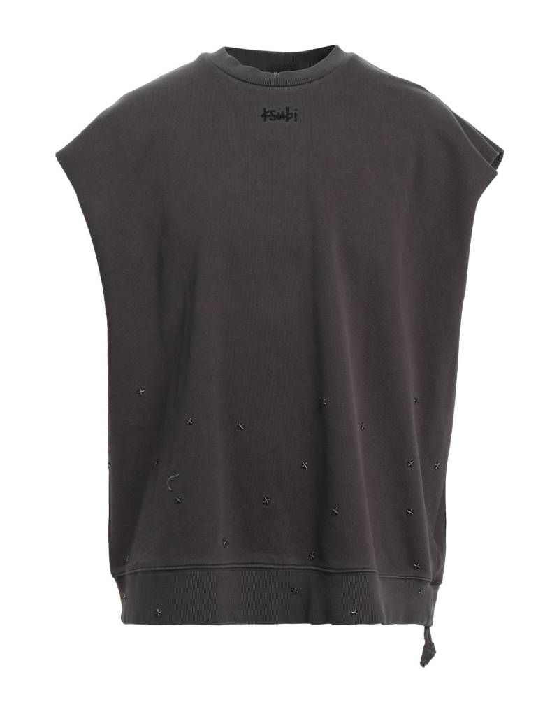 KSUBI Sweatshirt Herren Braungrau KSUBI Sweatshirt Herren Braungrau von KSUBI