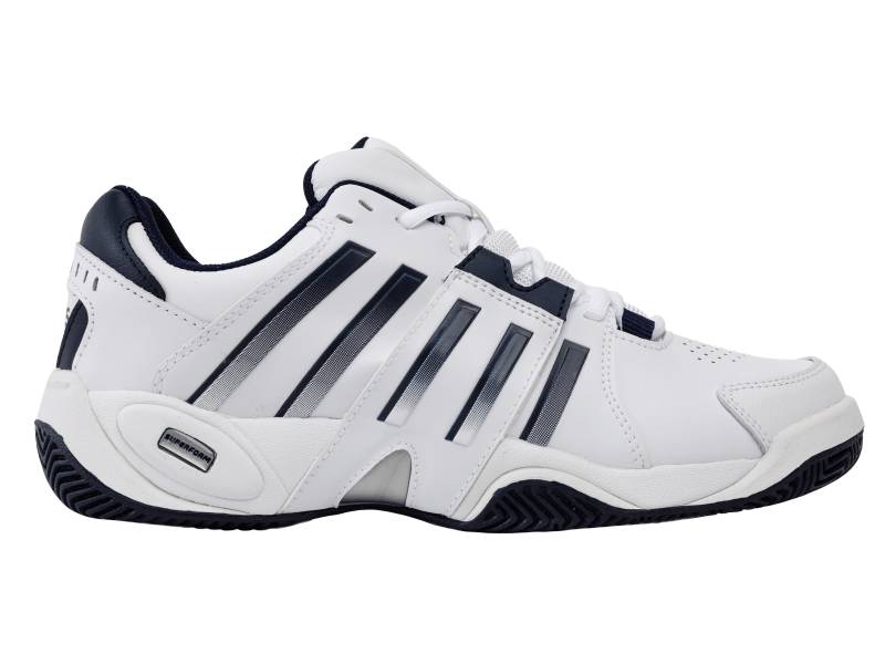 K-SWISS MENS ACCOMPLISH IV WHITE/PEACOAT/SILVER von KSWISS-EU