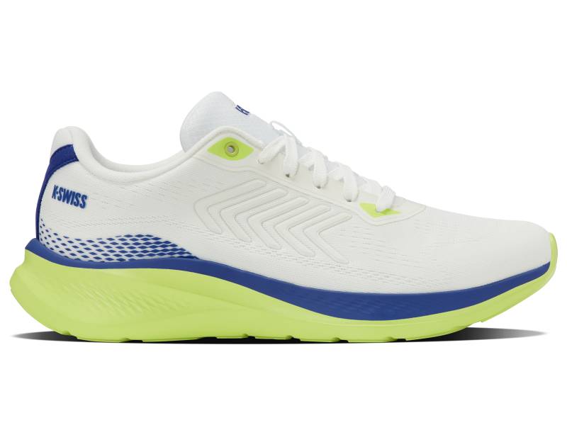 K-SWISS MENS SELBY BRIGHT WHITE/SHARP GREEN/SURF THE WEB von KSWISS-EU