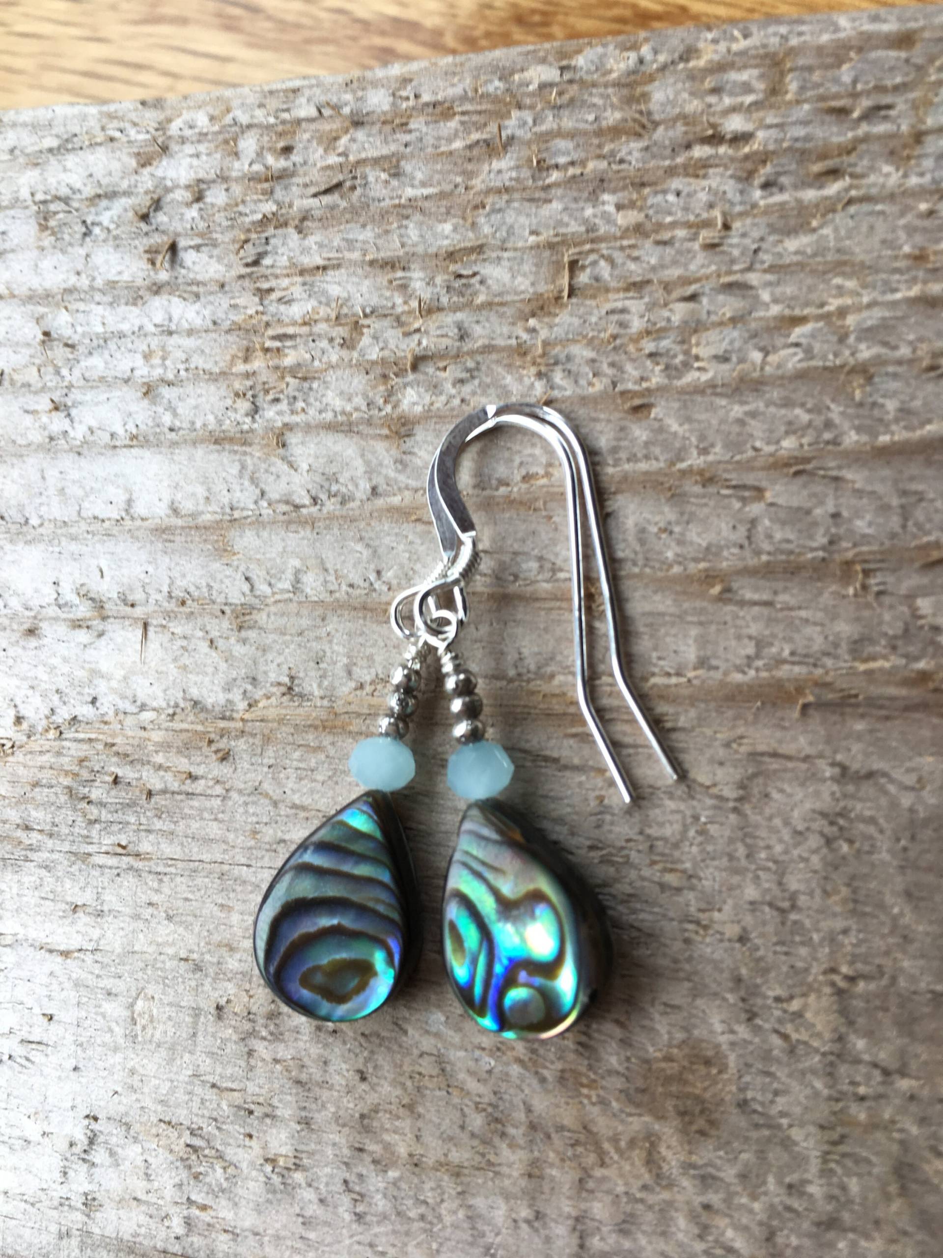 Abalone Ohrringe Abalone Ohrringe von KTATDesigns