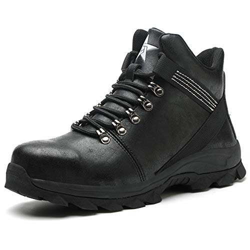KTDYG Sicherheitsschuhe Herren Damen Arbeitsschuhe S3 Leicht Wasserdicht Sicherheitsstiefel mit Stahlkappe Gr.37-48 KTDYG Sicherheitsschuhe Herren Damen Arbeitsschuhe S3 Leicht Wasserdicht Sicherheitsstiefel mit Stahlkappe Gr.37-48 von KTDYG