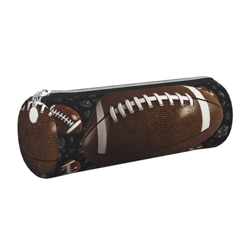 KTHSNSKL Federmäppchen aus Leder mit Reißverschluss, ästhetischer Stifthalter, Fußball-Grün, Federmäppchen für Damen und Herren, handgefertigt, multifunktional, Reise-Kosmetiktasche für Arbeit, Büro KTHSNSKL Federmäppchen aus Leder mit Reißverschluss, ästhetischer Stifthalter, Fußball-Grün, Federmäppchen für Damen und Herren, handgefertigt, multifunktional, Reise-Kosmetiktasche für Arbeit, Büro von KTHSNSKL