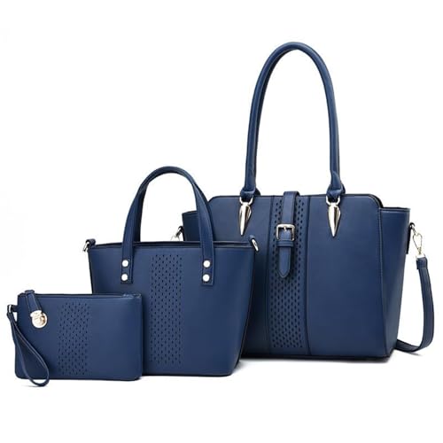 KTLCNDF 3-in-1-Set For Professionelle Damentaschen – Luxuriöse Arbeitstasche + Wandelbare Umhängetasche Mit Geldbörse Und Wasserdichtem Organizer(#2) von KTLCNDF