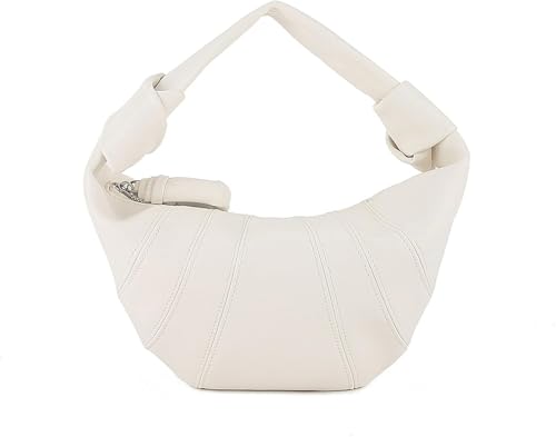 KTLCNDF Croissant-Umhängetasche Aus Veganem Leder – Wandelbares 3-in-1-Knödel-Design Mit Verstellbarem Riemen Und Diebstahlsicherem Reißverschluss – Multi-Way-Crossbody(#4) von KTLCNDF