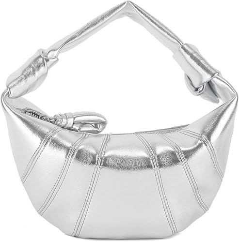 KTLCNDF Croissant-Umhängetasche Aus Veganem Leder – Wandelbares 3-in-1-Knödel-Design Mit Verstellbarem Riemen Und Diebstahlsicherem Reißverschluss – Multi-Way-Crossbody(#6) von KTLCNDF
