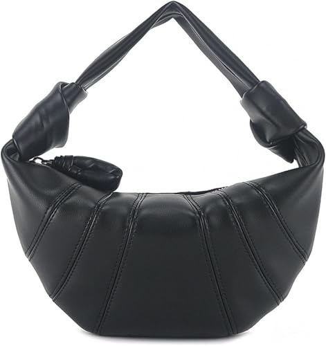 KTLCNDF Croissant-Umhängetasche Aus Veganem Leder – Wandelbares 3-in-1-Knödel-Design Mit Verstellbarem Riemen Und Diebstahlsicherem Reißverschluss – Multi-Way-Crossbody(#8) von KTLCNDF