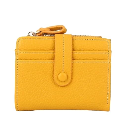 KTLCNDF Kompakte strukturierte Damenbrieftasche mit Münzfach – Organizer for mehrere Karten in klassischen Farben(#4) von KTLCNDF