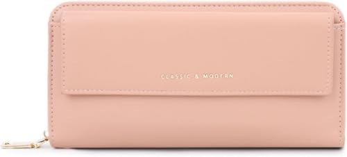 KTLCNDF Robuste Damenbrieftasche Aus Echtem Leder – Geräumiger Multifunktionaler Organizer Mit Über 10 Kartenfächern, Zeitlose Mini-Geldbörse(#2) von KTLCNDF