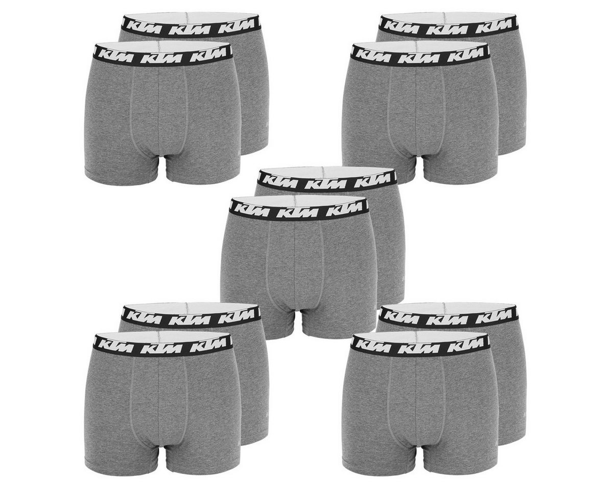 KTM Boxershorts 10er Pack Boxer Man Cotton (10-St., 10er-Pack) von KTM