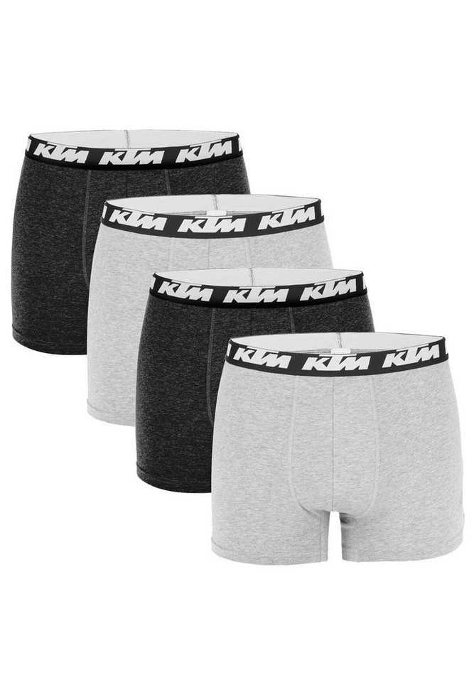 KTM Boxershorts 4er Pack Boxer Man Cotton (Set, 4-St., 4er-Pack) von KTM