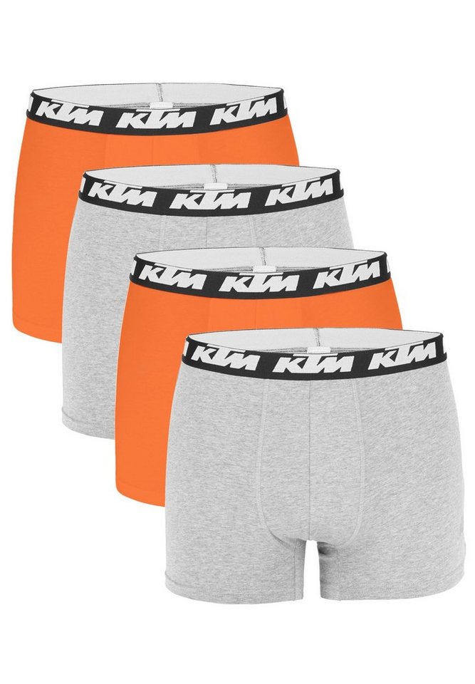 KTM Boxershorts 4er Pack Boxer Man Cotton (Set, 4-St., 4er-Pack) von KTM