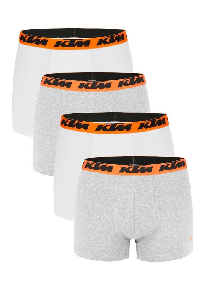 KTM Boxershorts 4er Pack Boxer Man Cotton (Set, 4-St., 4er-Pack) von KTM