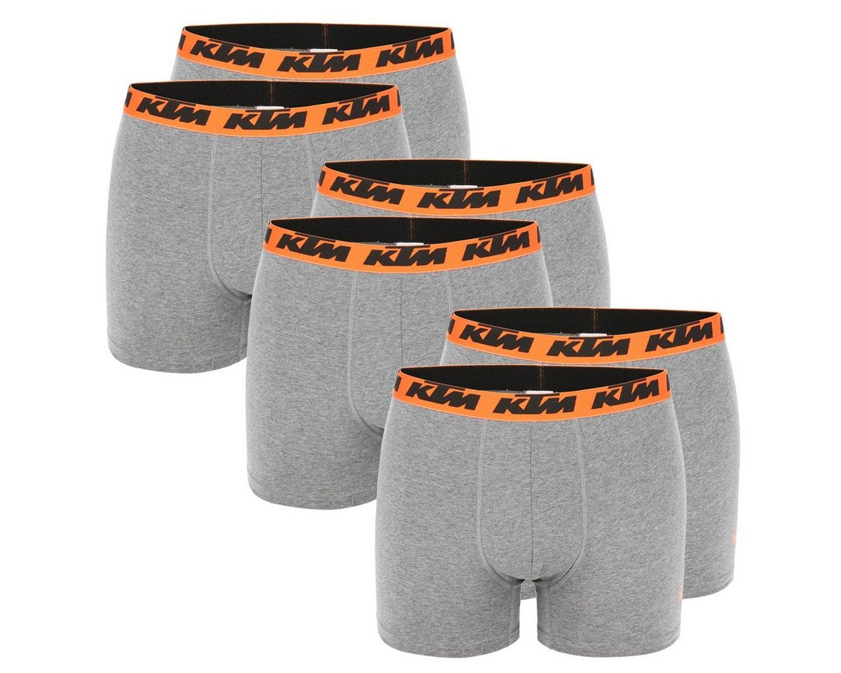 KTM Boxershorts Pack X2 Boxer Man Cotton 6P (Set, 6-St., 6er-Pack) von KTM