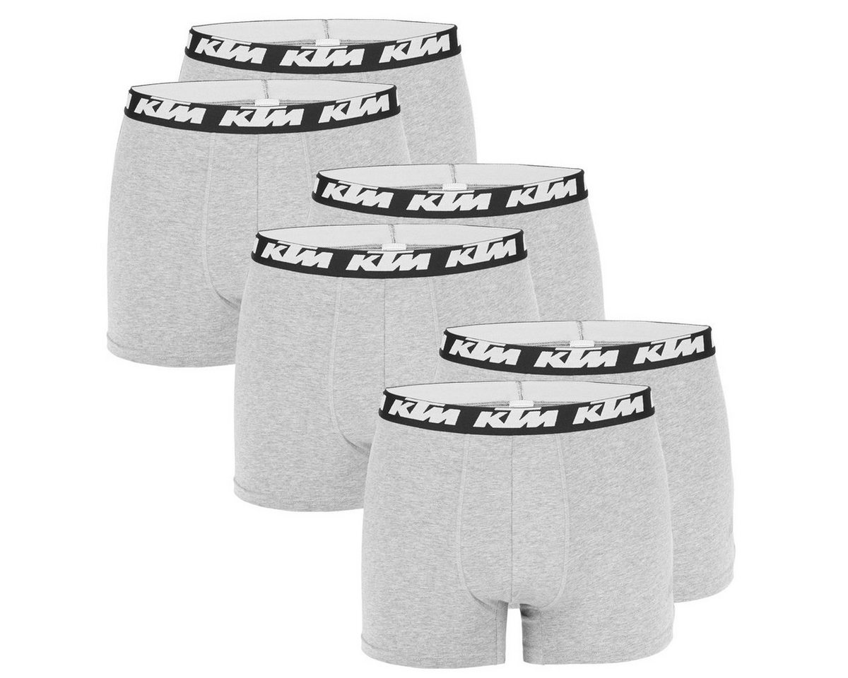 KTM Boxershorts Pack X2 Boxer Man Cotton 6P (Set, 6-St., 6er-Pack) von KTM